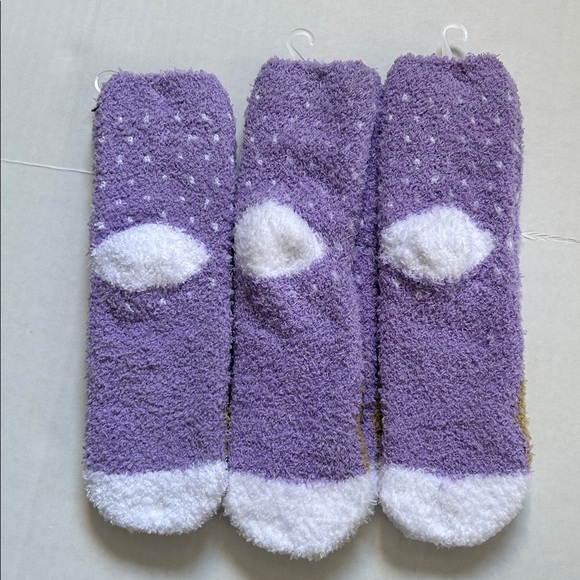 NWT Shine women’s lot of 3 llama cozy slipper socks - Picture 3 of 5